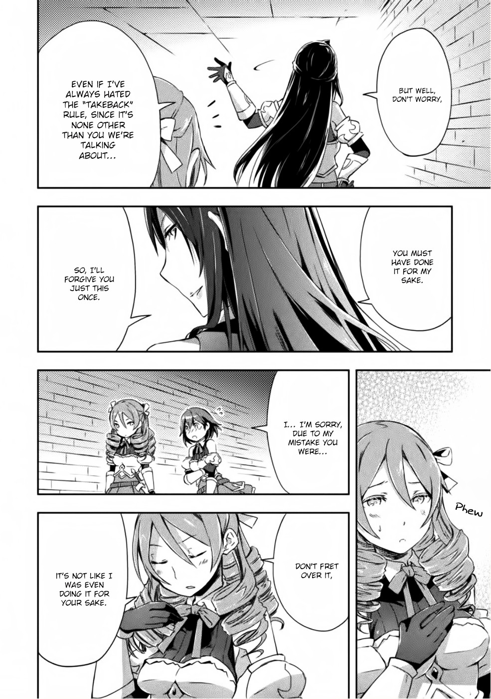 Dungeon Kurashi no Moto Yuusha Chapter 6 page 21 - Chapter 6: What’s the goal of the female knights approaching Blum?
