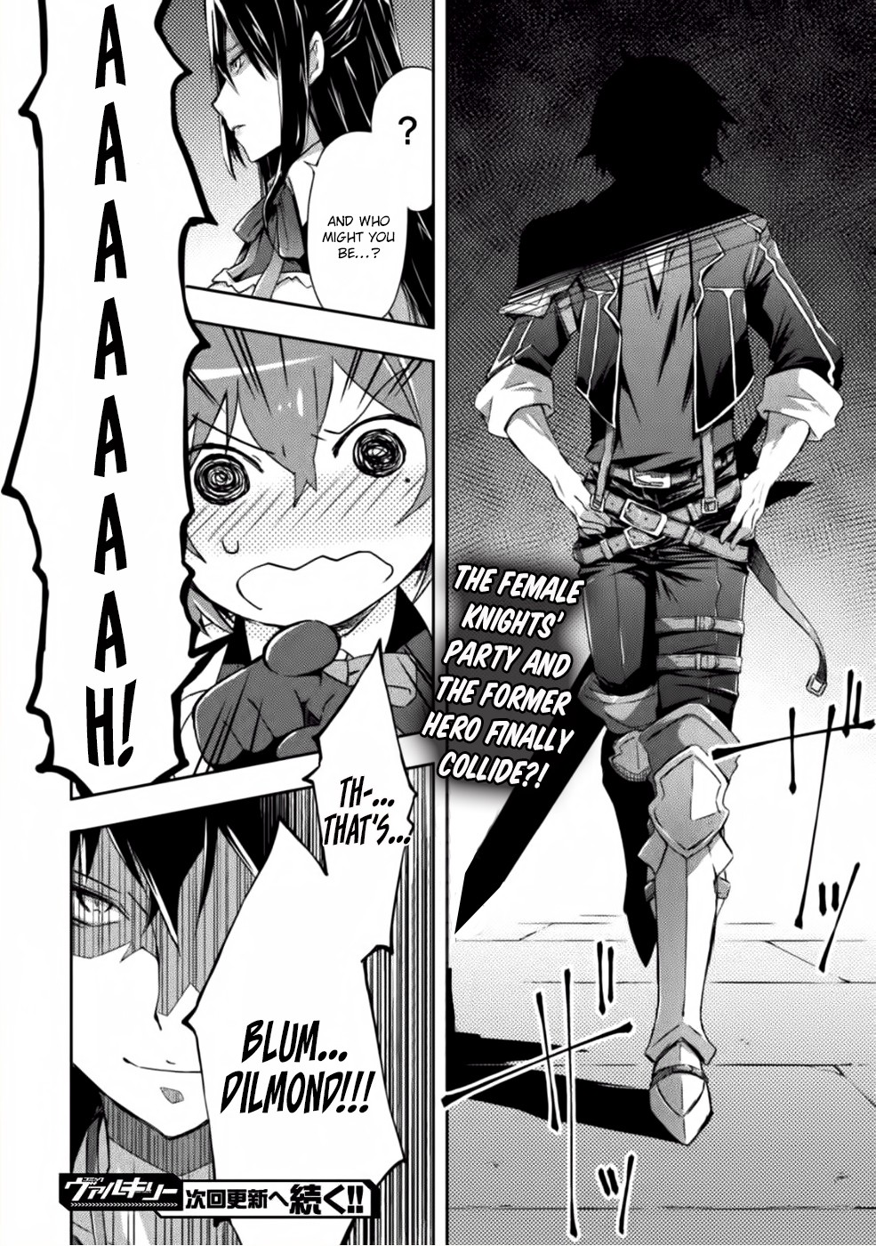 Dungeon Kurashi no Moto Yuusha Chapter 6 page 23 - Chapter 6: What’s the goal of the female knights approaching Blum?