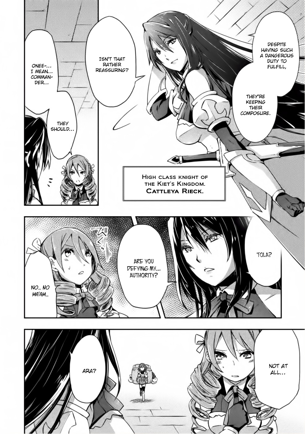 Dungeon Kurashi no Moto Yuusha Chapter 6 page 5 - Chapter 6: What’s the goal of the female knights approaching Blum?