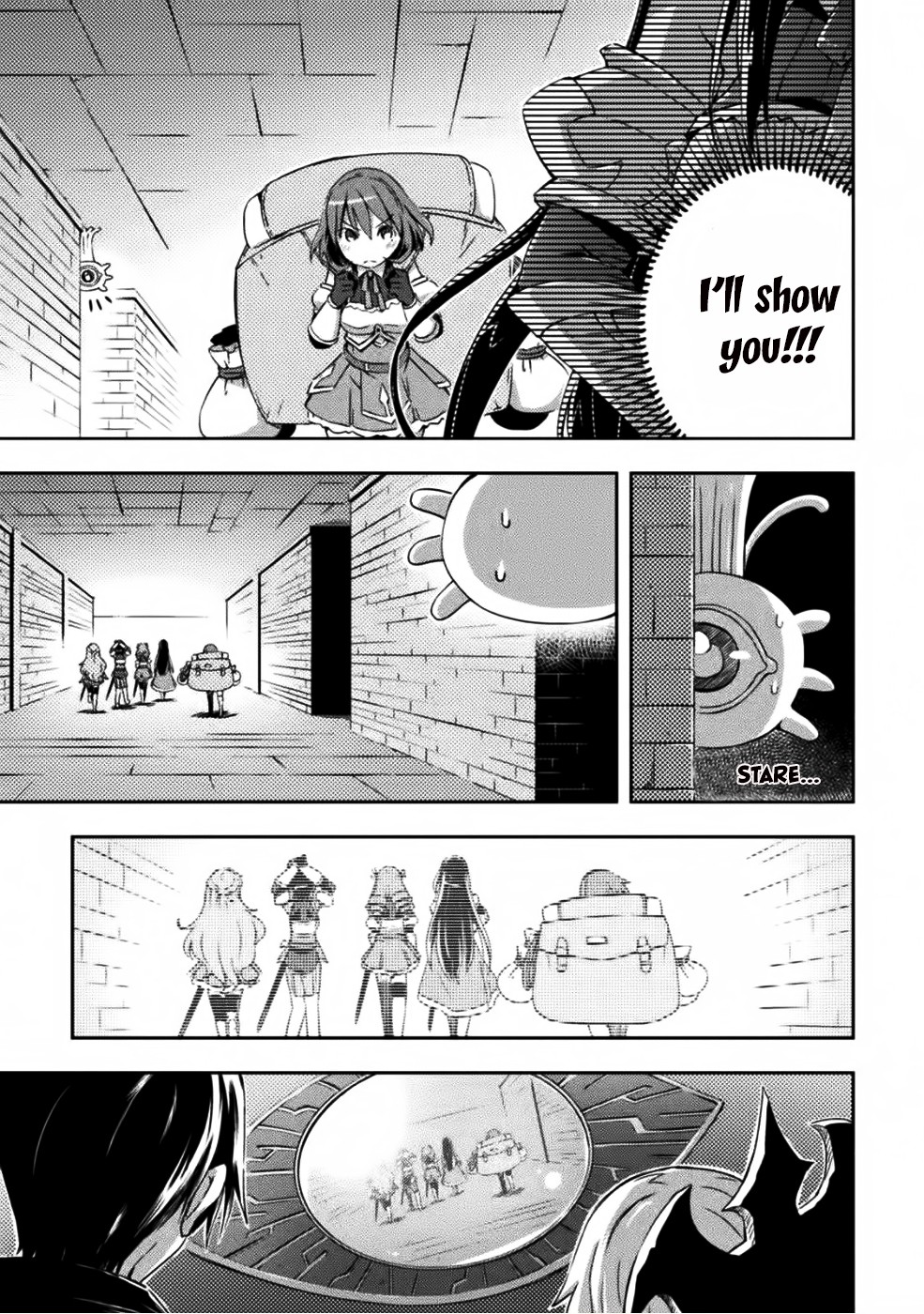 Dungeon Kurashi no Moto Yuusha Chapter 6 page 8 - Chapter 6: What’s the goal of the female knights approaching Blum?