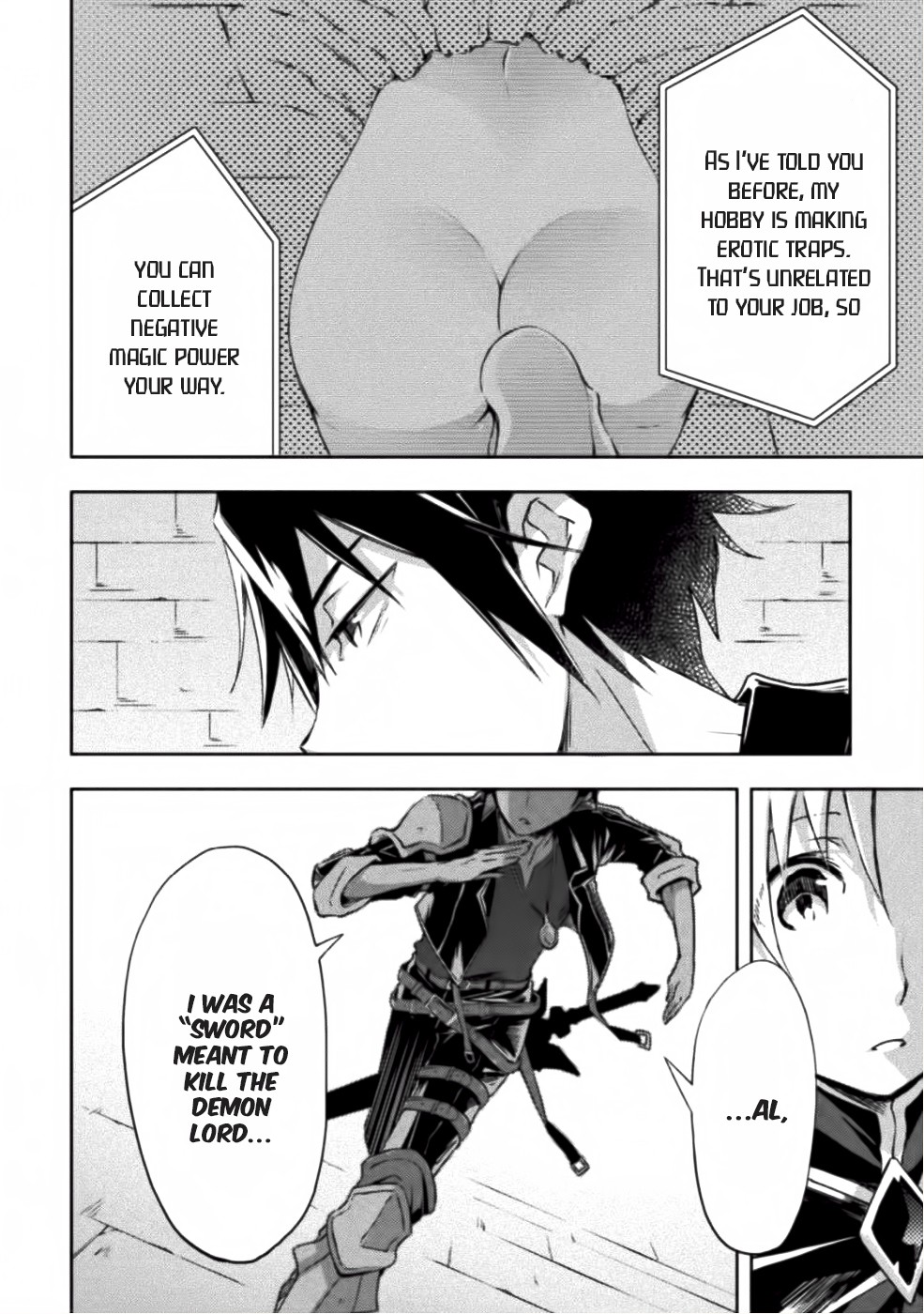Dungeon Kurashi no Moto Yuusha Chapter 7 page 10 - Chapter 7: Blum’s unknown past.