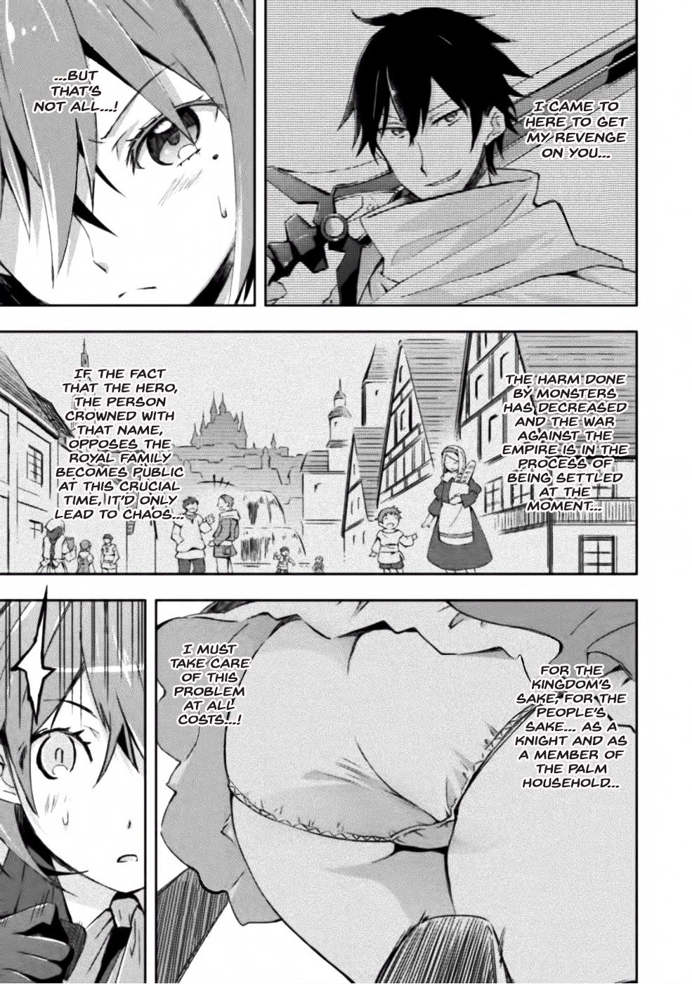 Dungeon Kurashi no Moto Yuusha Chapter 7 page 13 - Chapter 7: Blum’s unknown past.