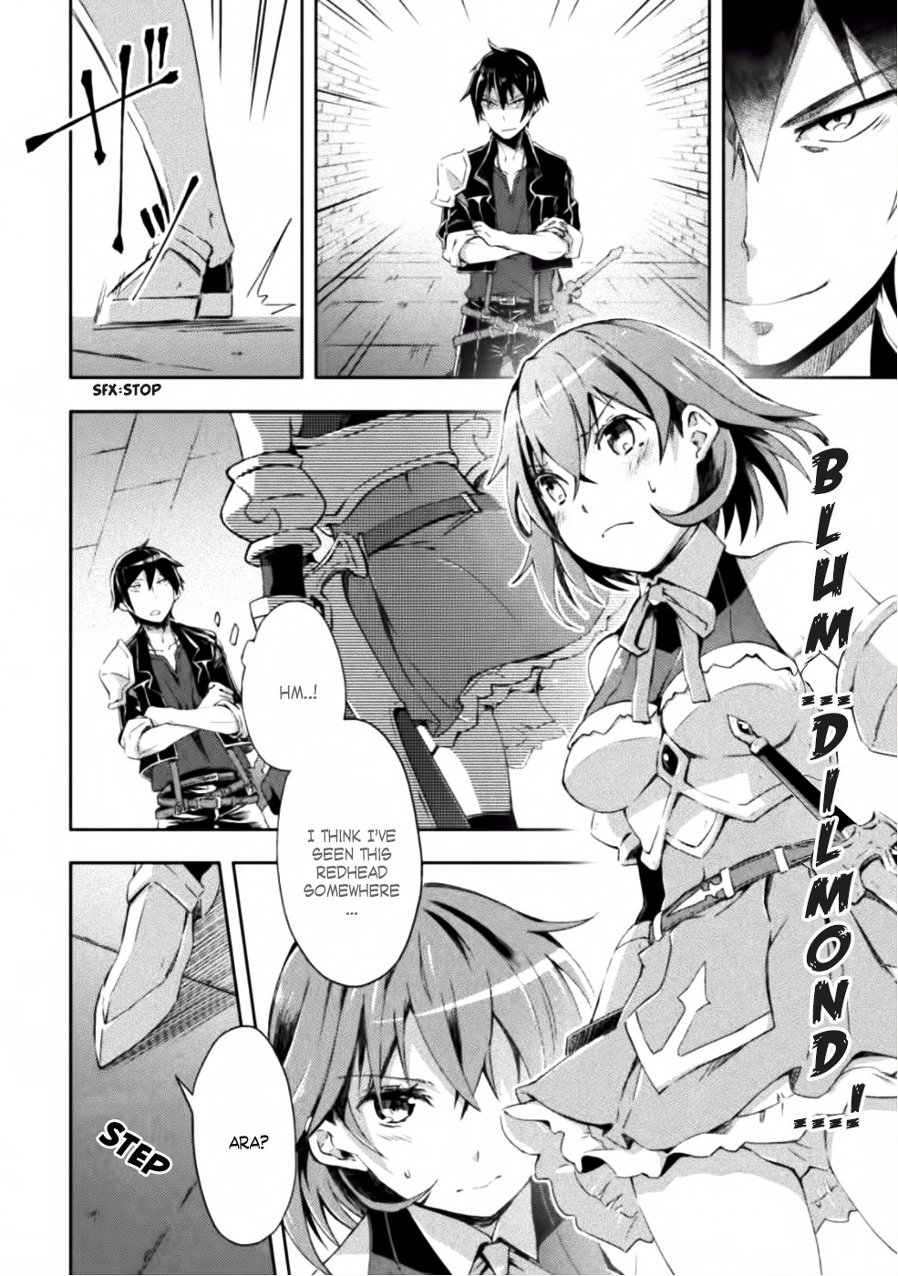 Dungeon Kurashi no Moto Yuusha Chapter 7 page 14 - Chapter 7: Blum’s unknown past.