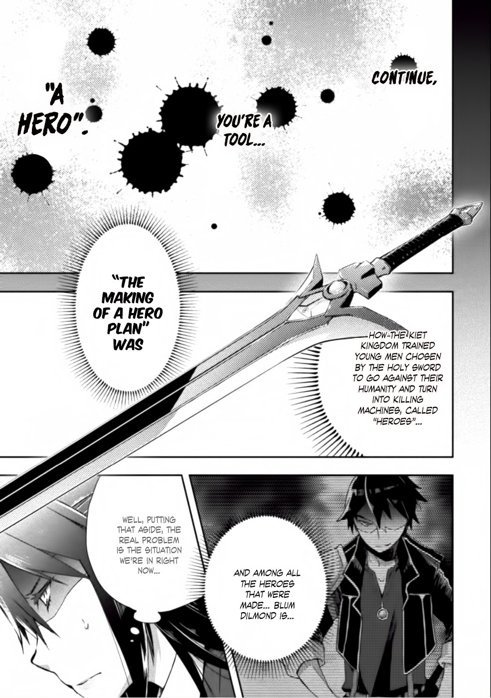 Dungeon Kurashi no Moto Yuusha Chapter 7 page 4 - Chapter 7: Blum’s unknown past.