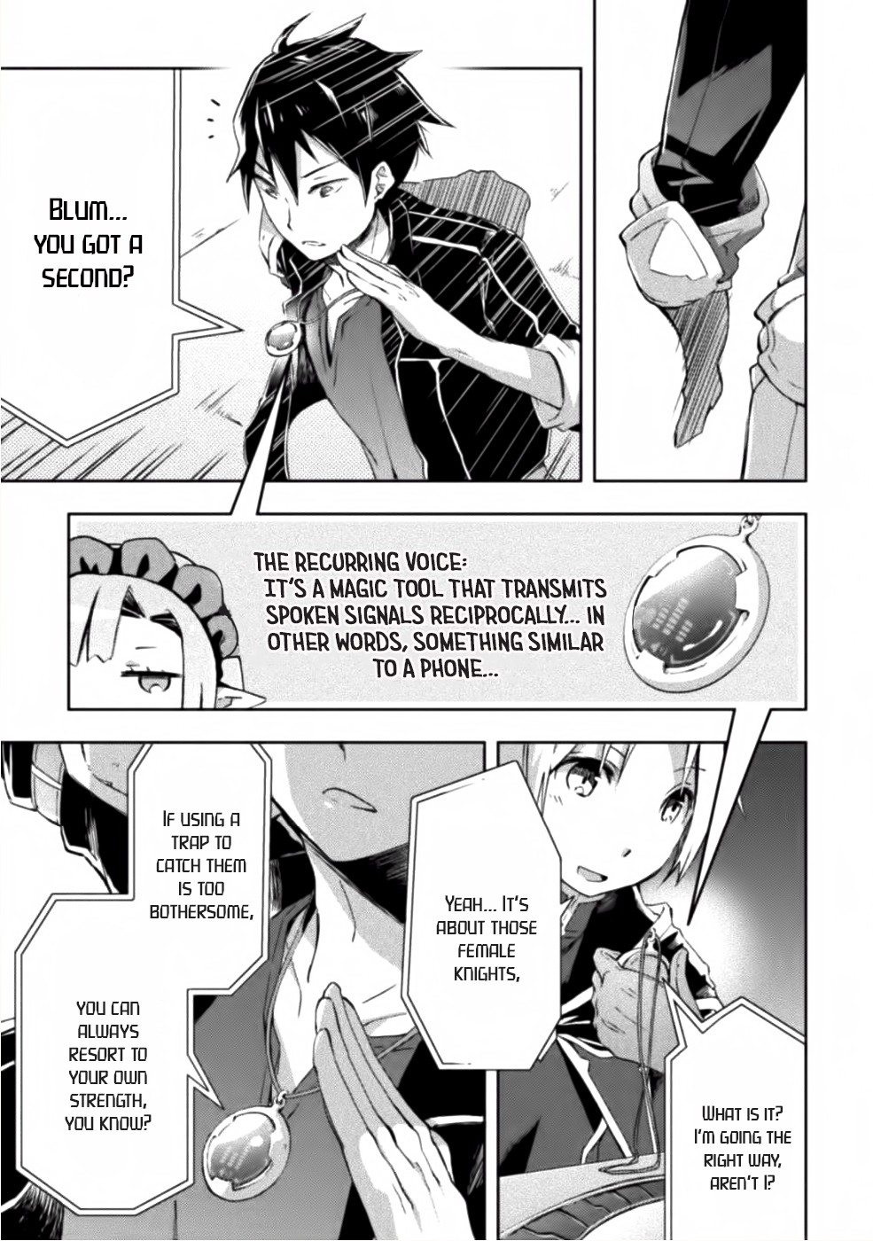 Dungeon Kurashi no Moto Yuusha Chapter 7 page 9 - Chapter 7: Blum’s unknown past.