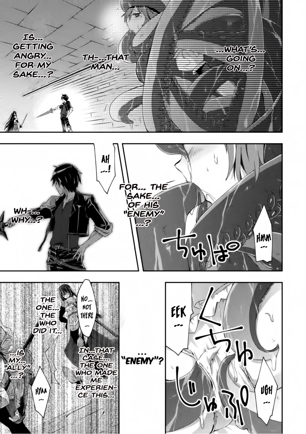 Dungeon Kurashi no Moto Yuusha Chapter 8 page 22 - Chapter 8: Frederica is Being Swallowed by a Sea of Tentacles!