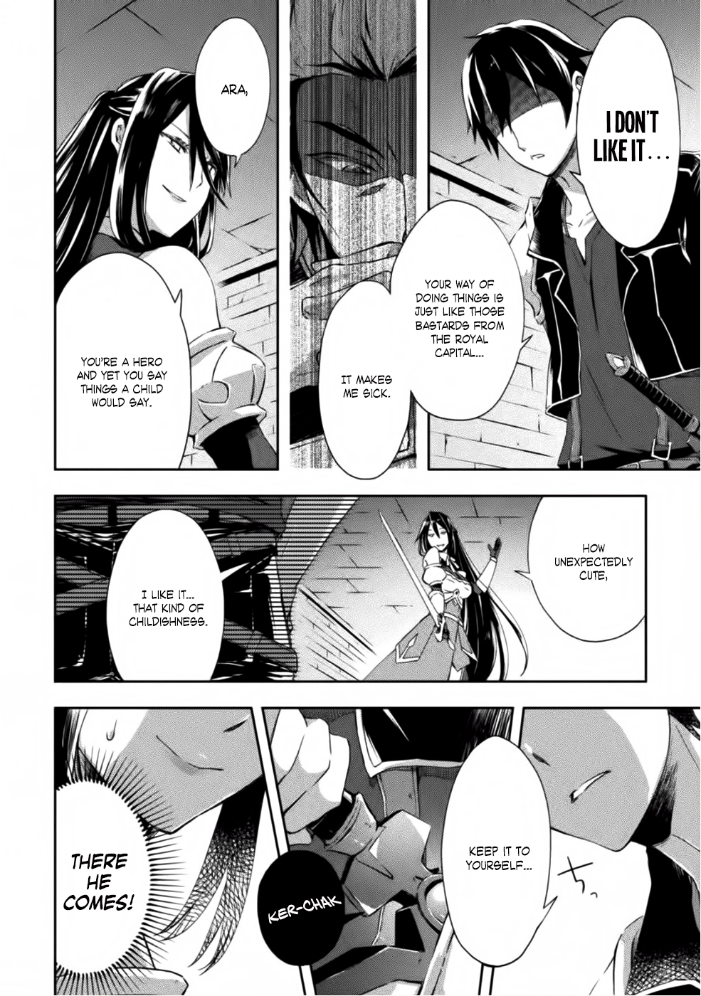 Dungeon Kurashi no Moto Yuusha Chapter 8 page 7 - Chapter 8: Frederica is Being Swallowed by a Sea of Tentacles!