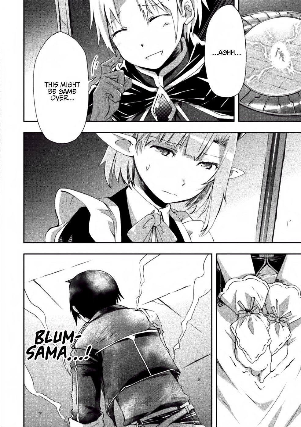 Dungeon Kurashi no Moto Yuusha Chapter 9 page 18 - Chapter 9: While the deadly combat with the female knights continues, Blum is…?