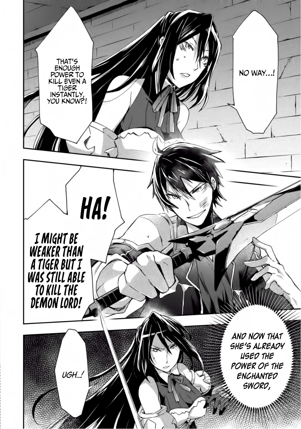 Dungeon Kurashi no Moto Yuusha Chapter 9 page 22 - Chapter 9: While the deadly combat with the female knights continues, Blum is…?