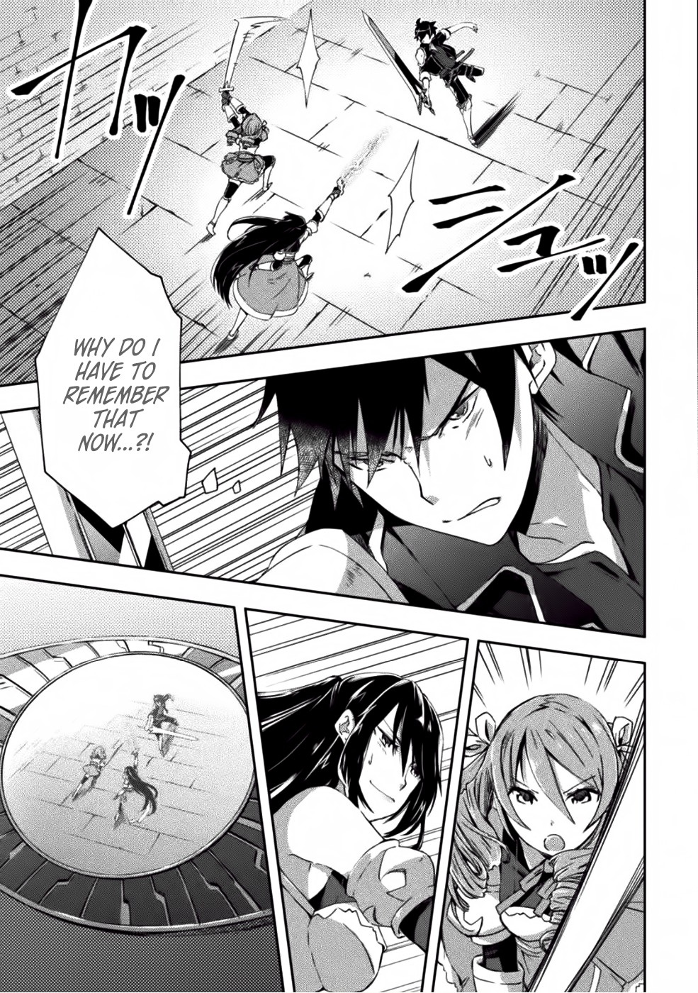 Dungeon Kurashi no Moto Yuusha Chapter 9 page 4 - Chapter 9: While the deadly combat with the female knights continues, Blum is…?