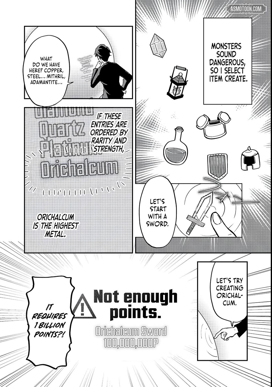 Dungeon Master Madarame: Playing by the Rules Wasn't Going to Work, so I Decided to Build a Casino Chapter 1 page 9 - Chapter 1