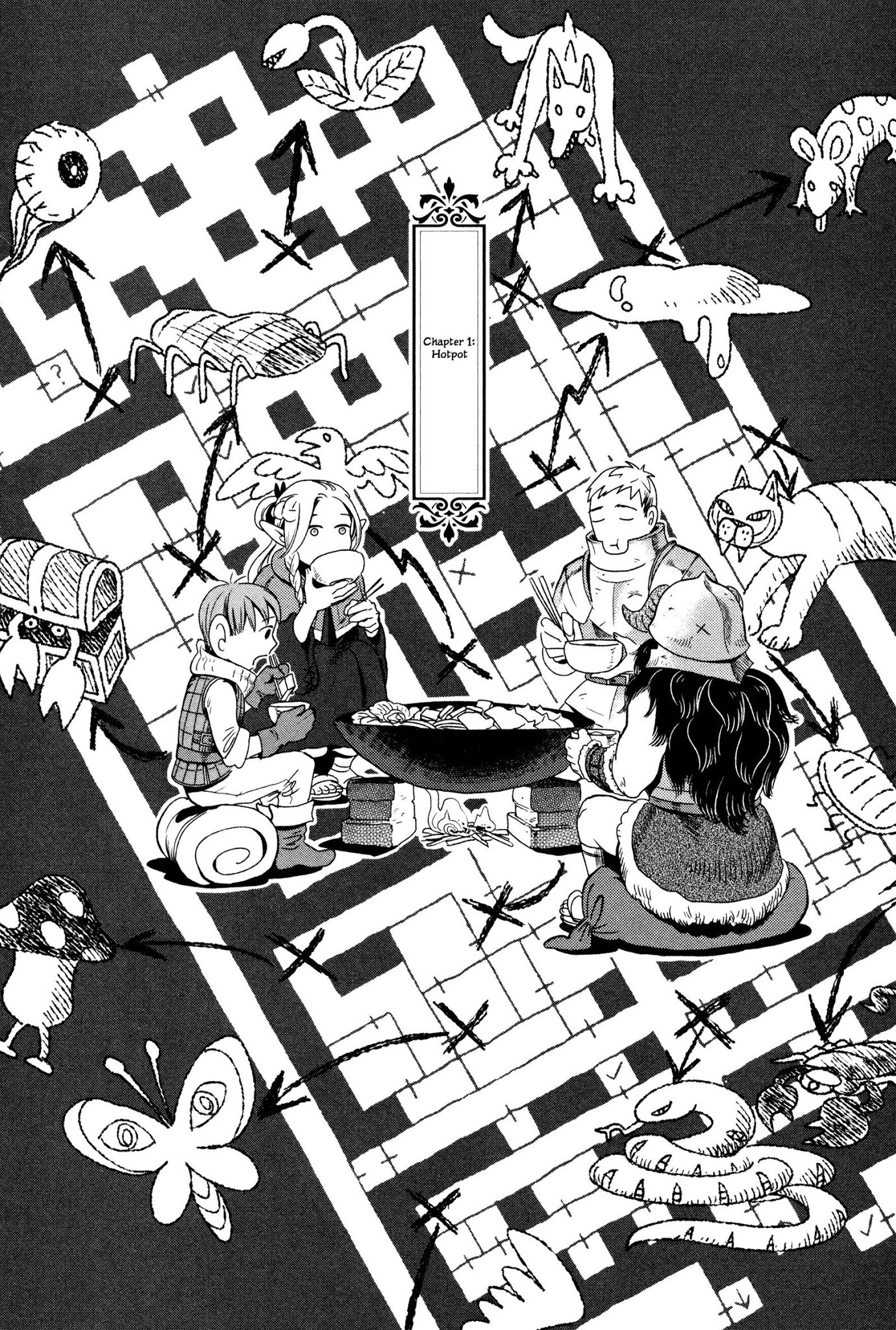Dungeon Meshi Chapter 1 page 10 - Chapter 1: Hotpot