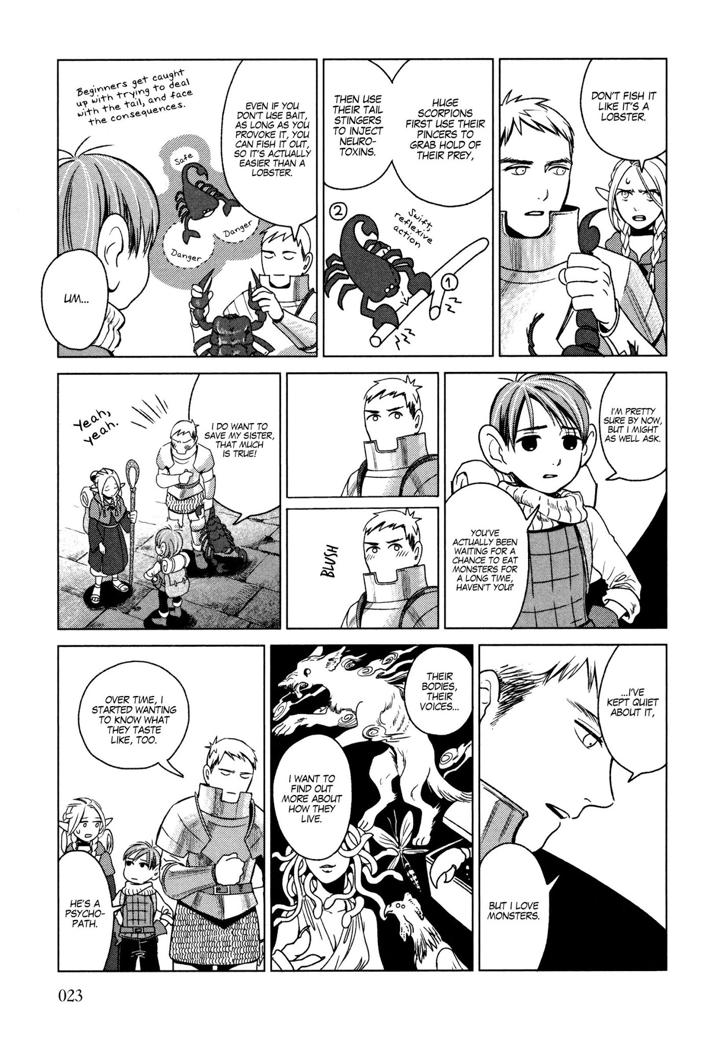Dungeon Meshi Chapter 1 page 23 - Chapter 1: Hotpot