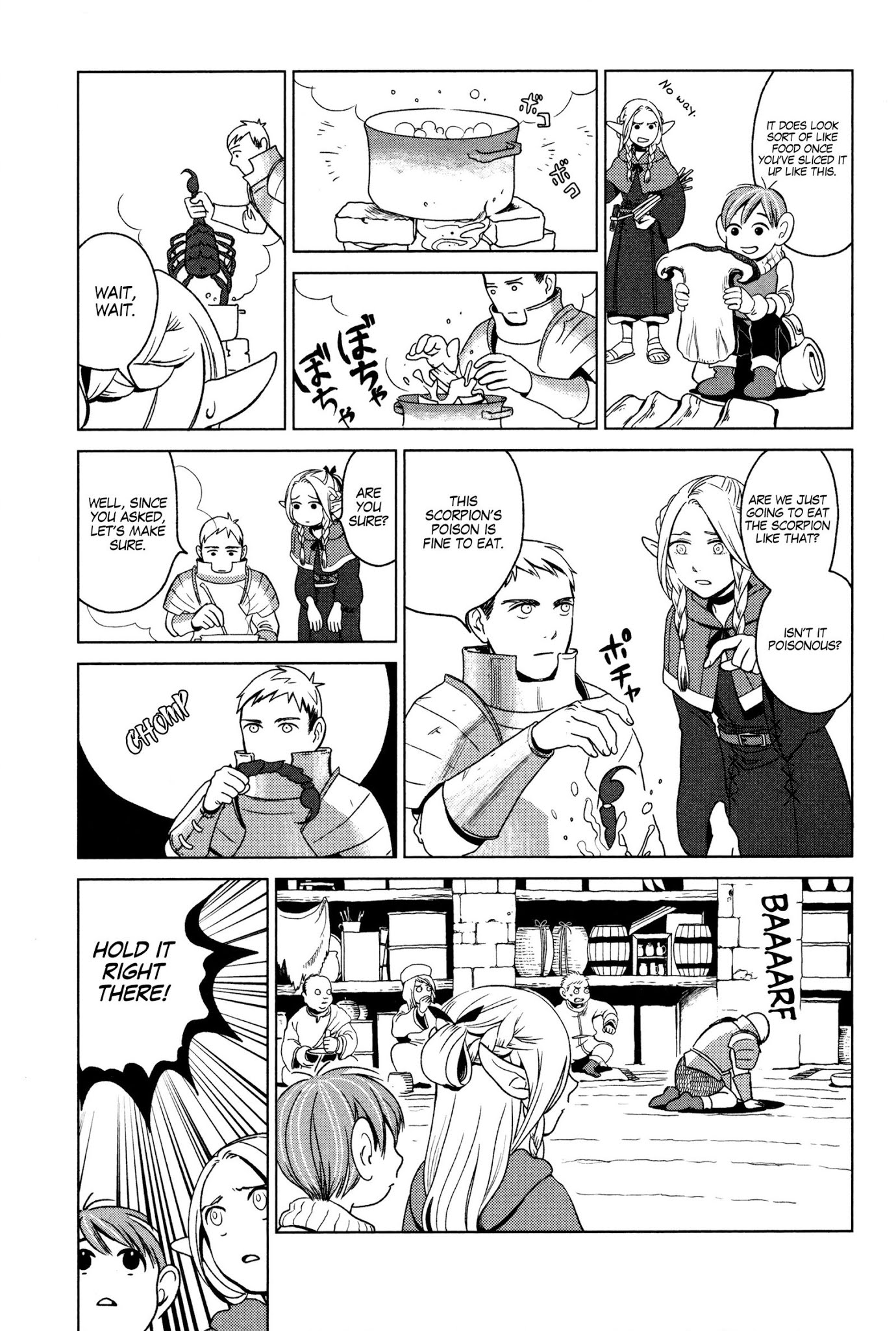 Dungeon Meshi Chapter 1 page 25 - Chapter 1: Hotpot