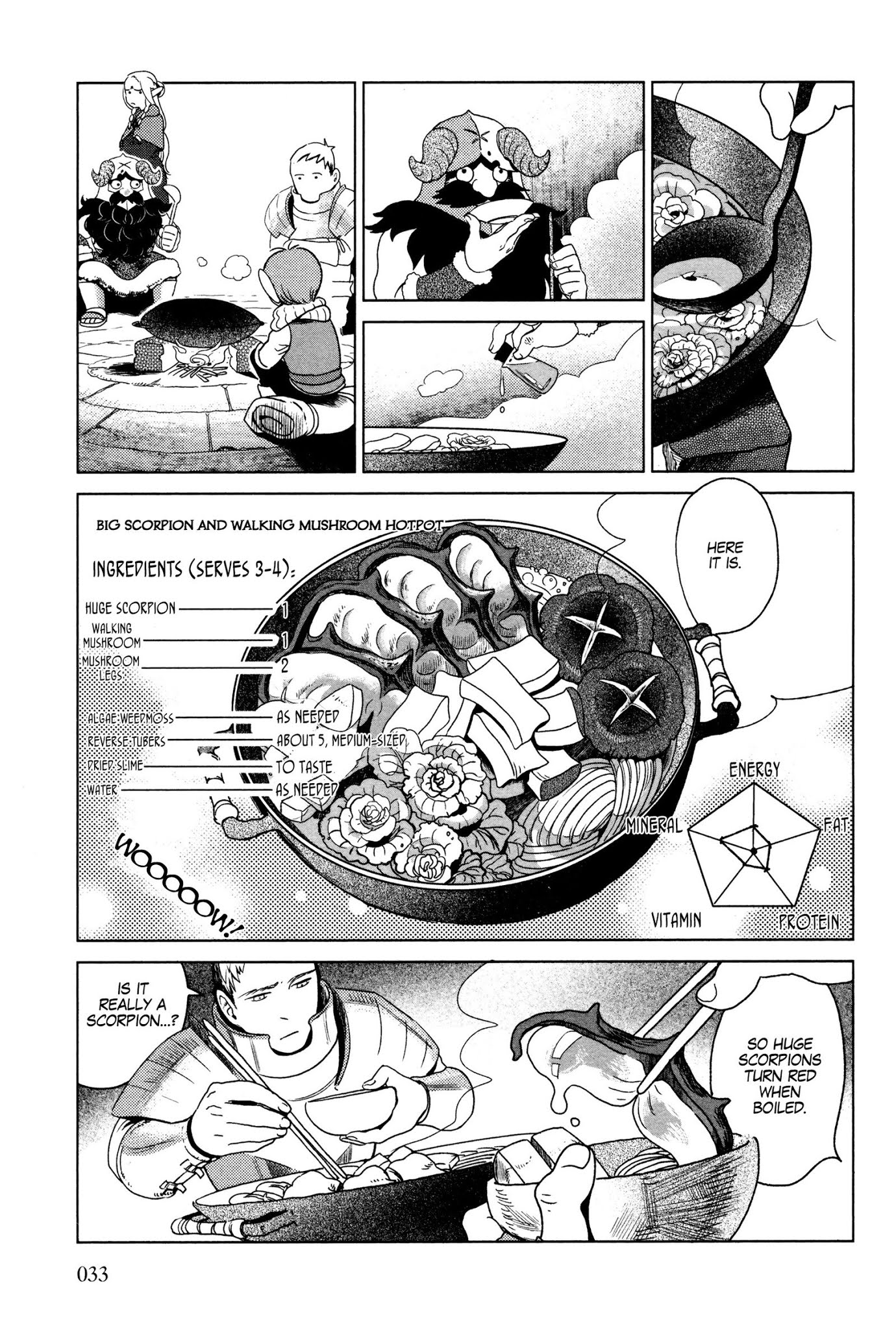 Dungeon Meshi Chapter 1 page 33 - Chapter 1: Hotpot