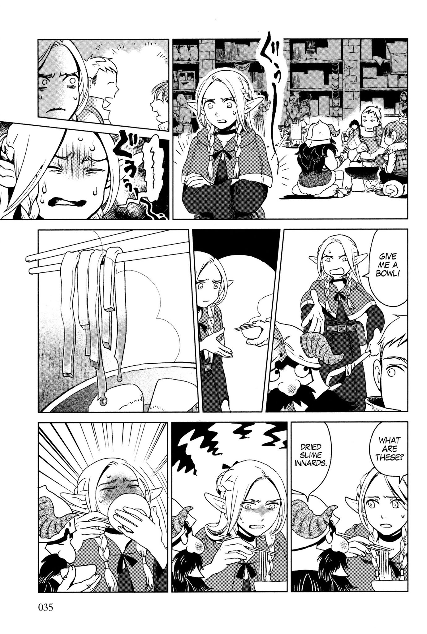 Dungeon Meshi Chapter 1 page 35 - Chapter 1: Hotpot