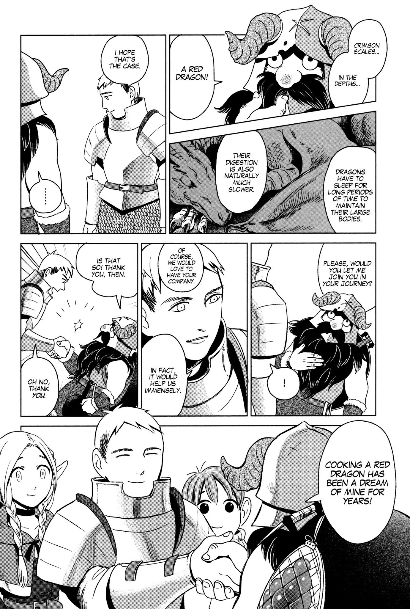 Dungeon Meshi Chapter 1 page 38 - Chapter 1: Hotpot