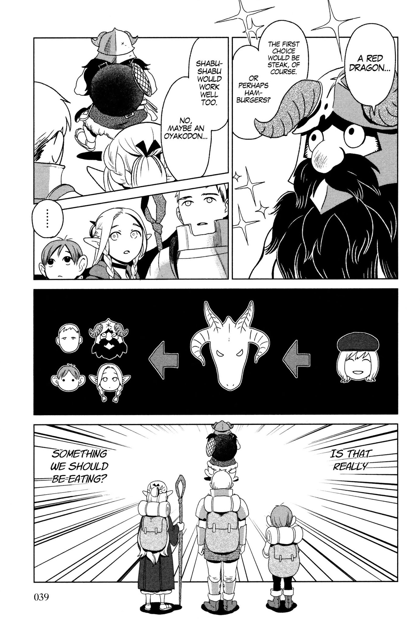 Dungeon Meshi Chapter 1 page 39 - Chapter 1: Hotpot