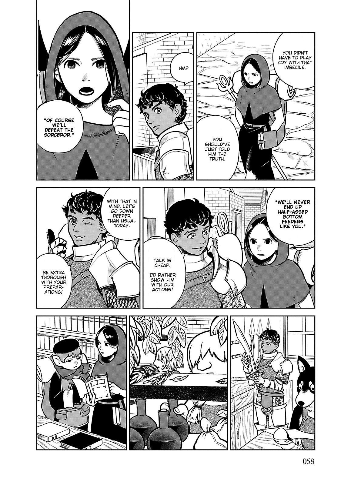 Dungeon Meshi Chapter 10 page 4 - Chapter 10: Snack