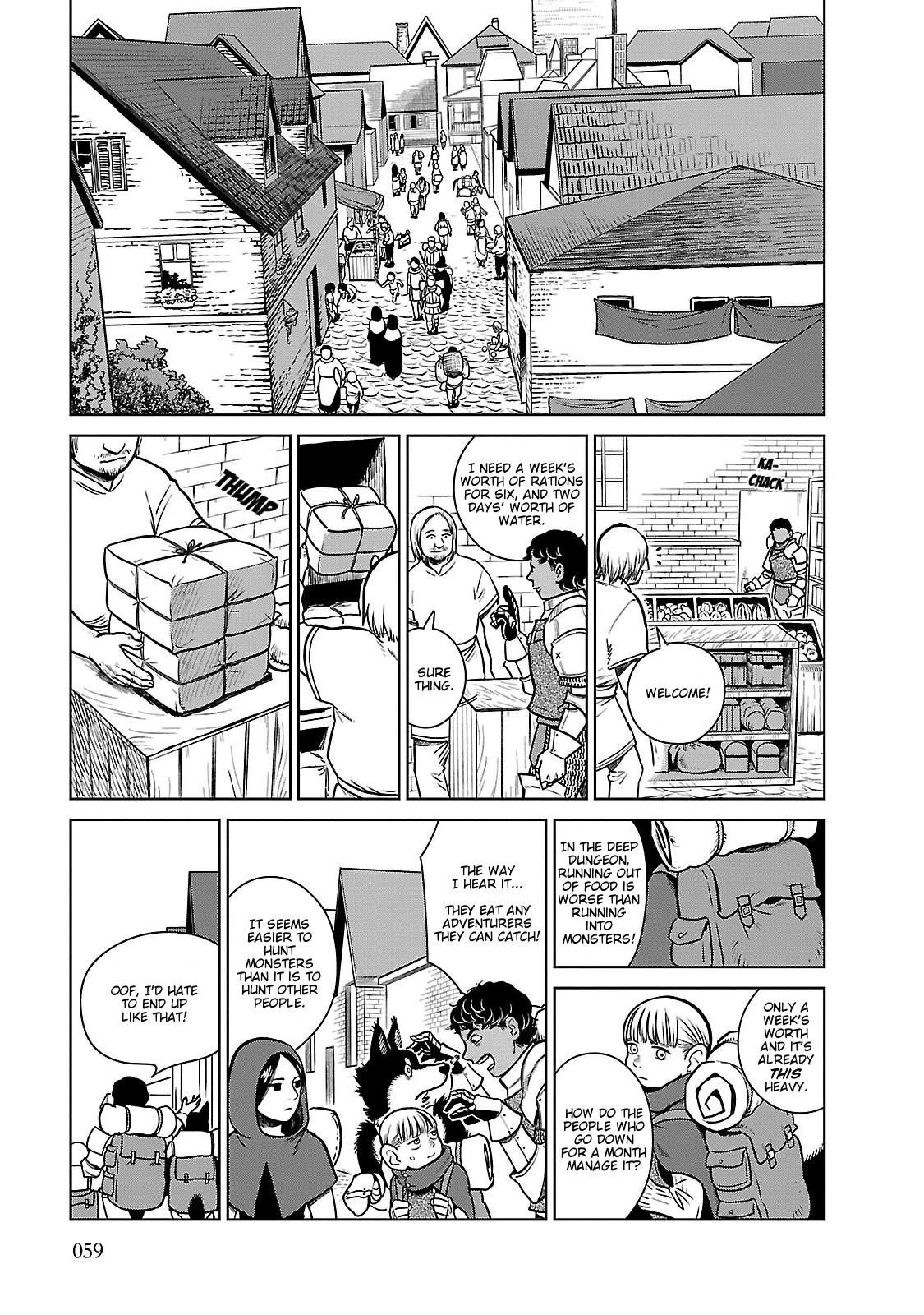 Dungeon Meshi Chapter 10 page 5 - Chapter 10: Snack