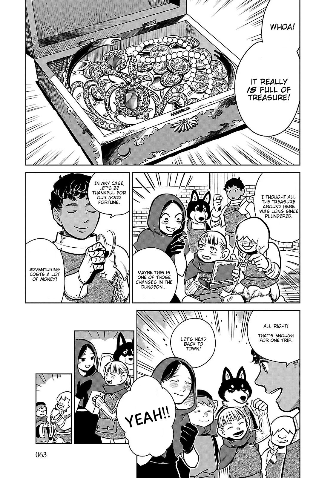 Dungeon Meshi Chapter 10 page 9 - Chapter 10: Snack