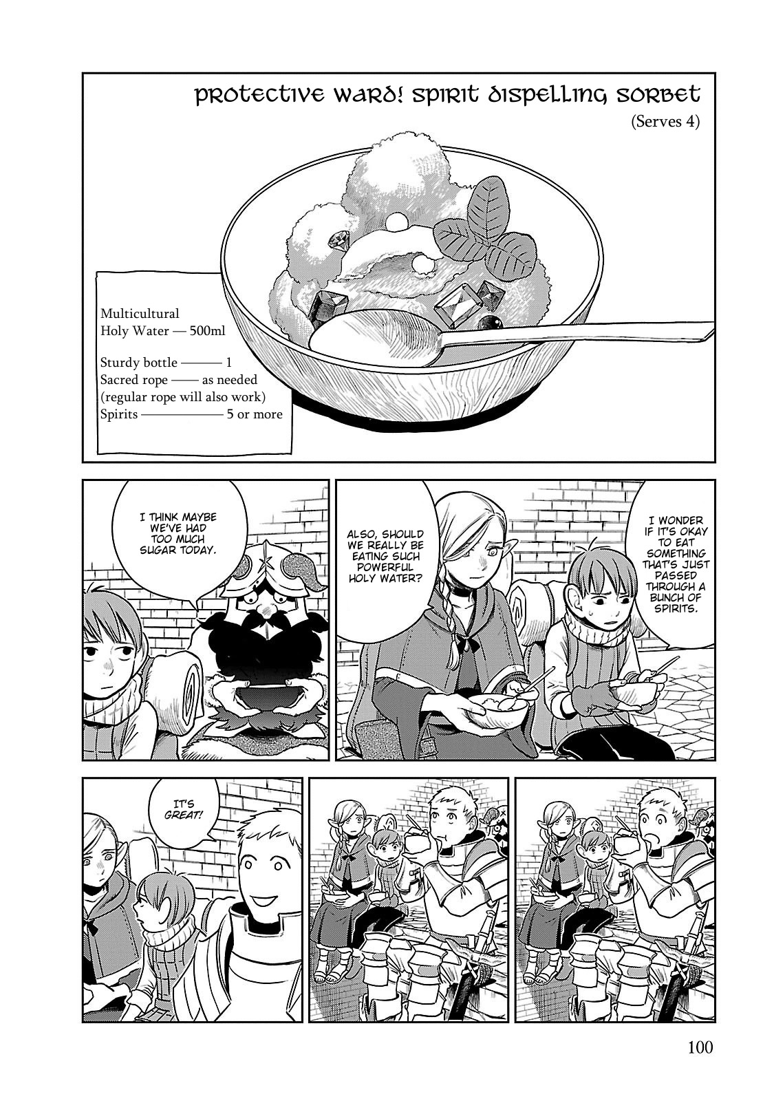 Dungeon Meshi Chapter 11 page 22 - Chapter 11: Sorbet