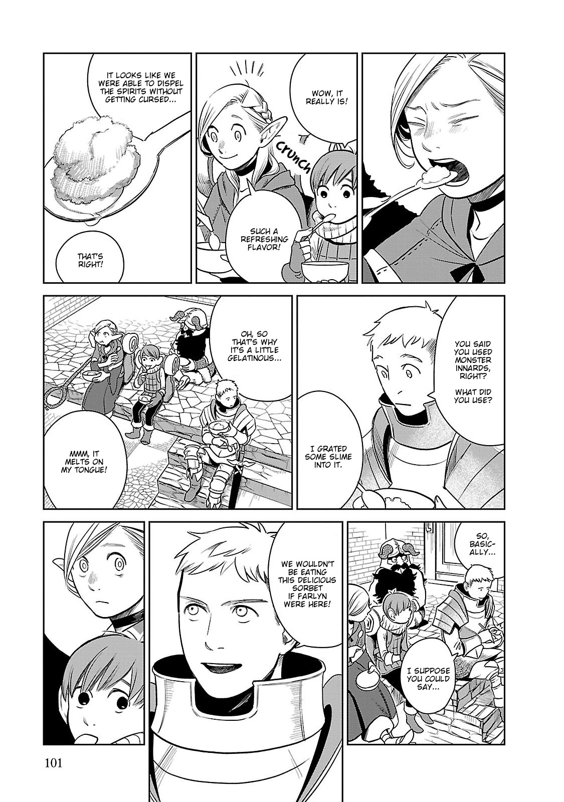 Dungeon Meshi Chapter 11 page 23 - Chapter 11: Sorbet