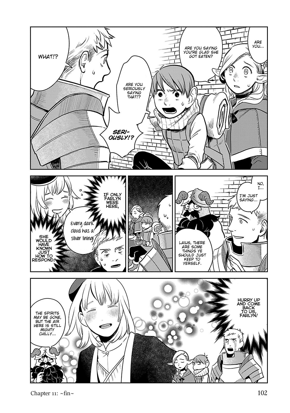 Dungeon Meshi Chapter 11 page 24 - Chapter 11: Sorbet