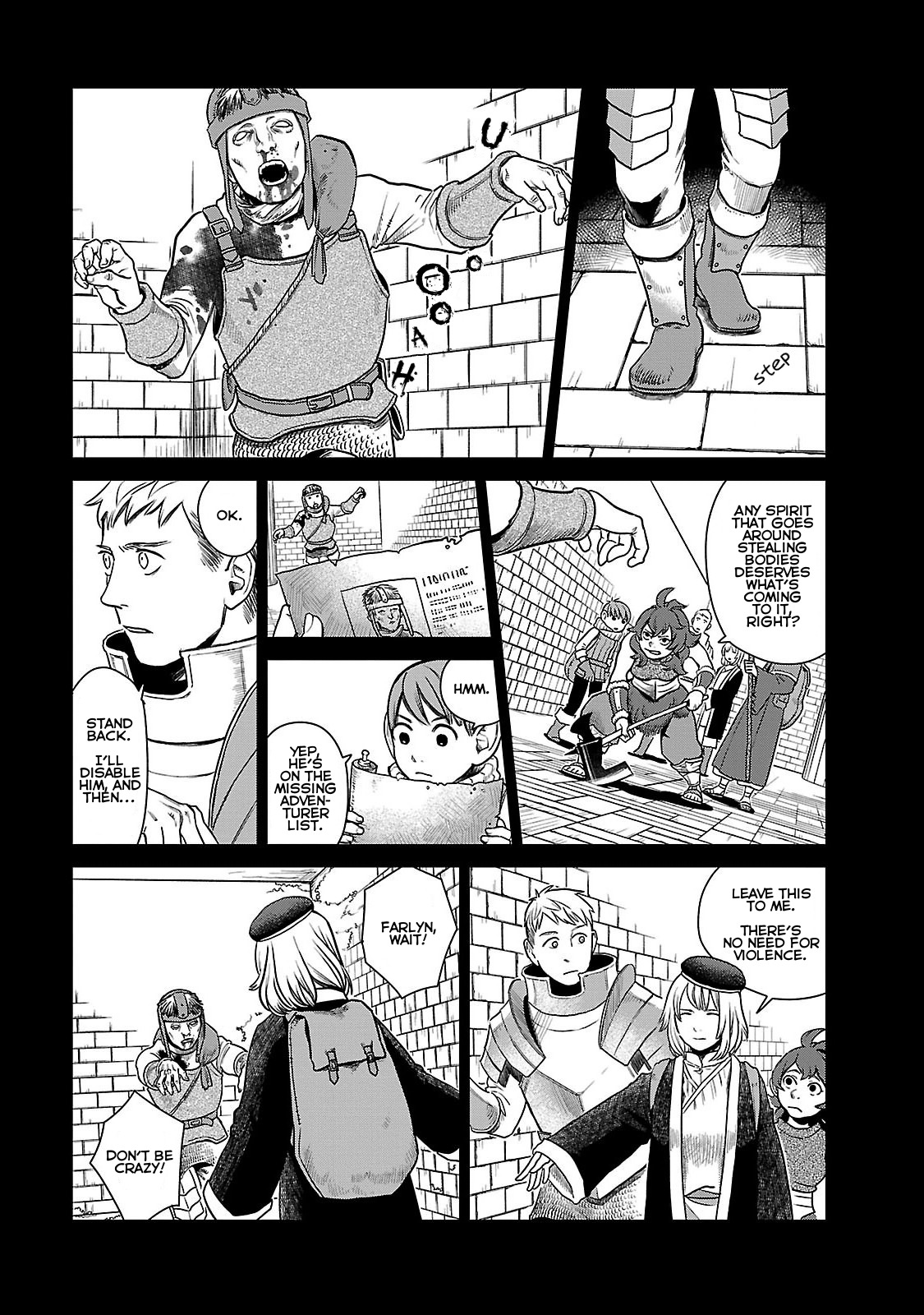 Dungeon Meshi Chapter 11 page 9 - Chapter 11: Sorbet