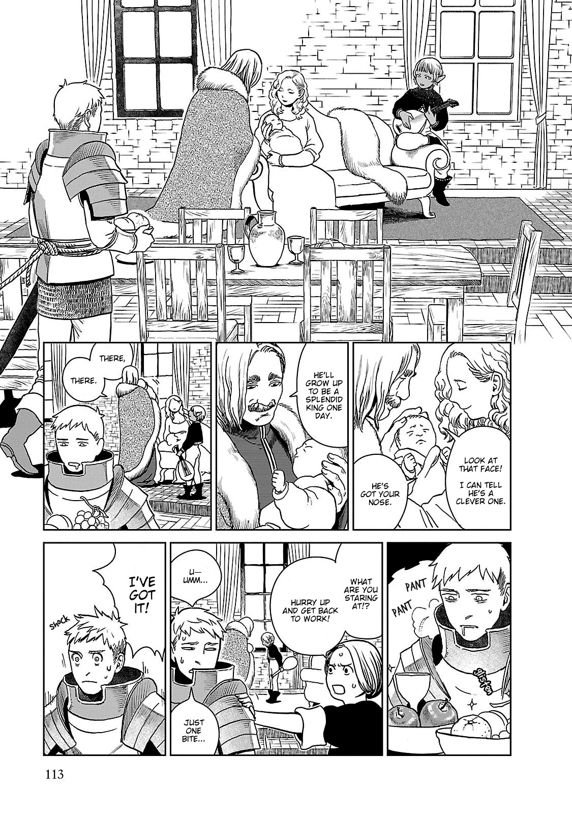 Dungeon Meshi Chapter 12 page 11 - Chapter 12: Palace Cuisine