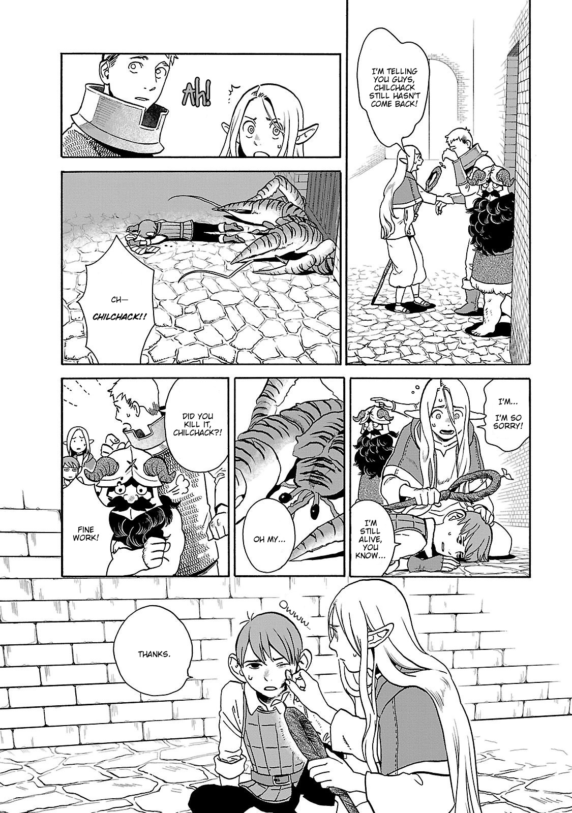 Dungeon Meshi Chapter 13 page 22 - Chapter 13: Boiling
