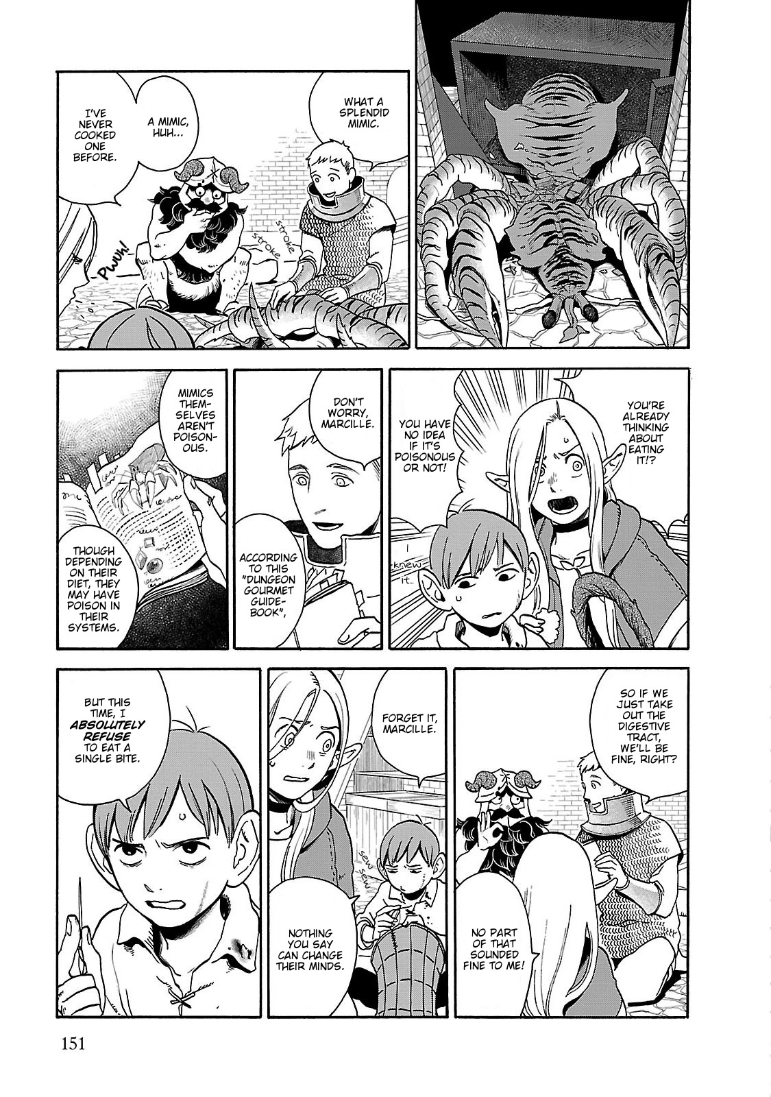 Dungeon Meshi Chapter 13 page 23 - Chapter 13: Boiling