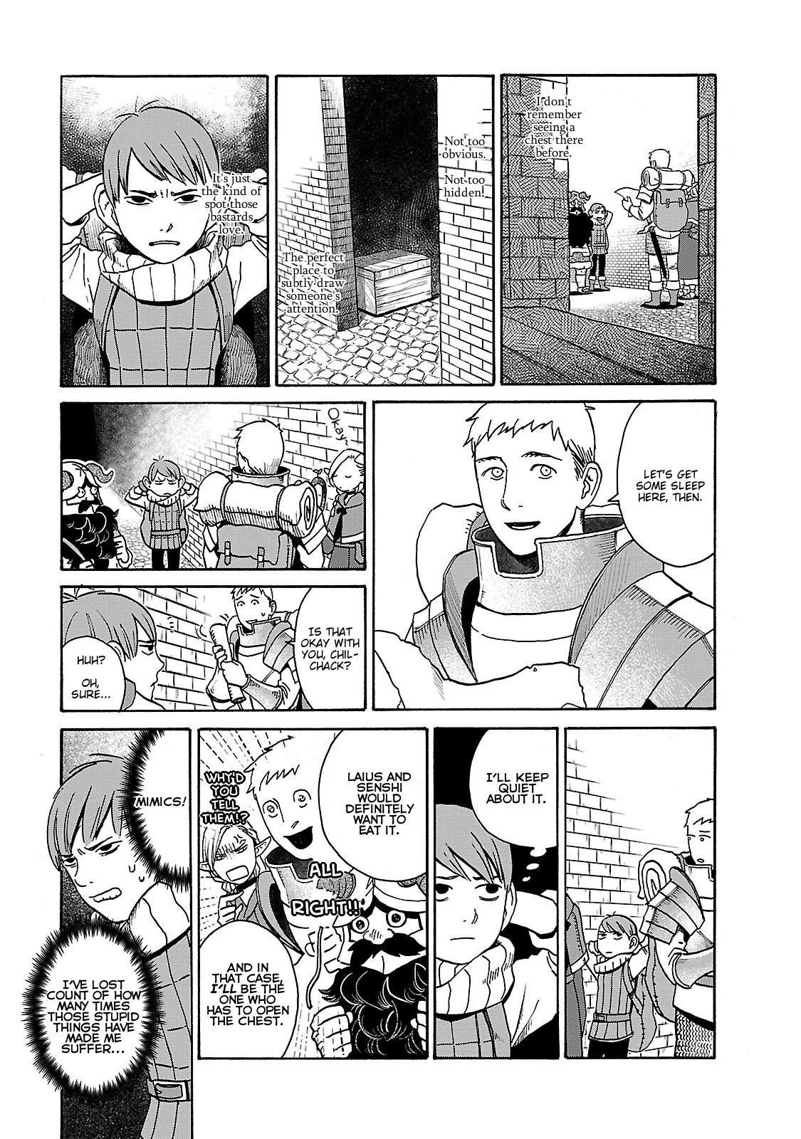 Dungeon Meshi Chapter 13 page 3 - Chapter 13: Boiling