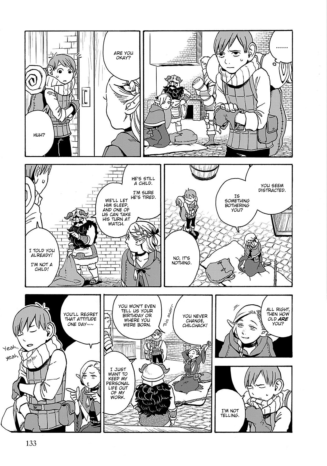 Dungeon Meshi Chapter 13 page 5 - Chapter 13: Boiling