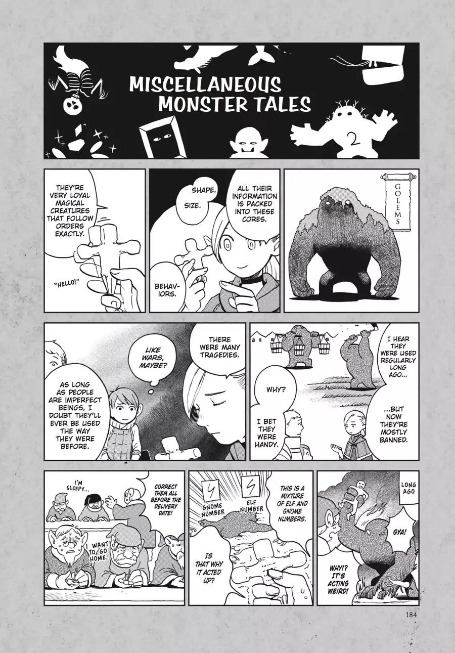 Dungeon Meshi Chapter 14.5 page 1 - Chapter 14.5: Monster Tidbits 2