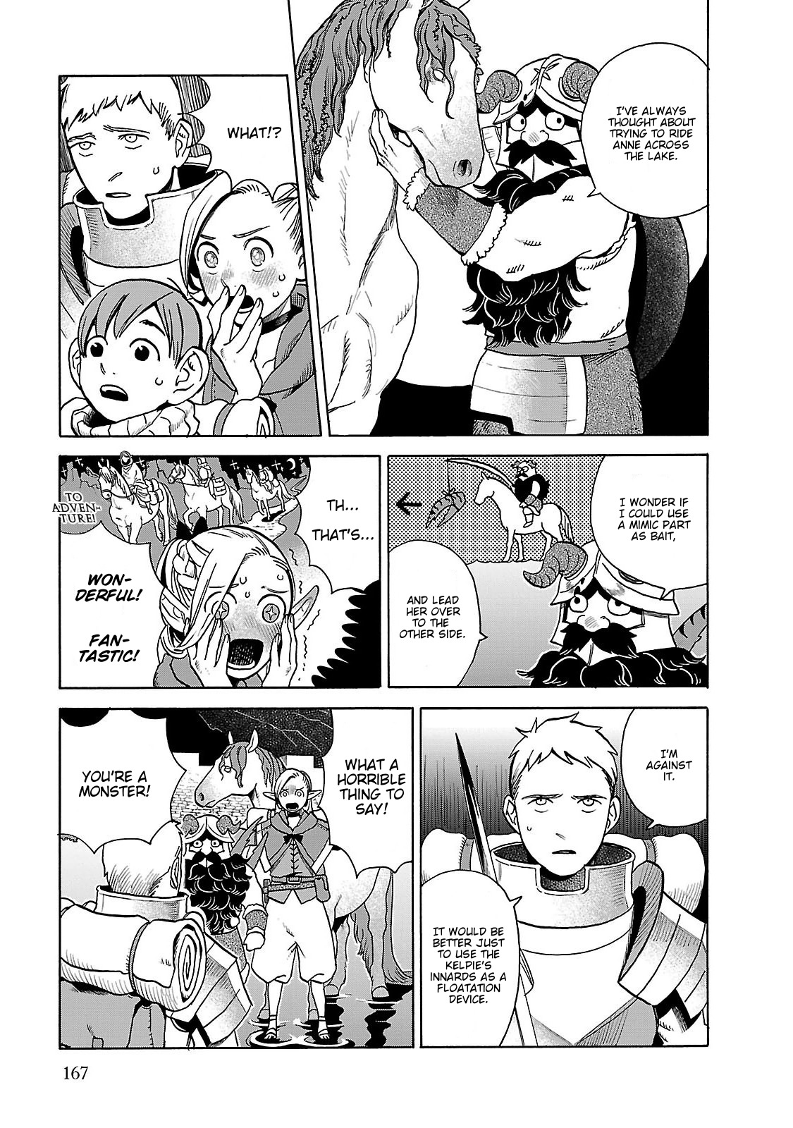 Dungeon Meshi Chapter 14 page 11 - Chapter 14: Kelpie