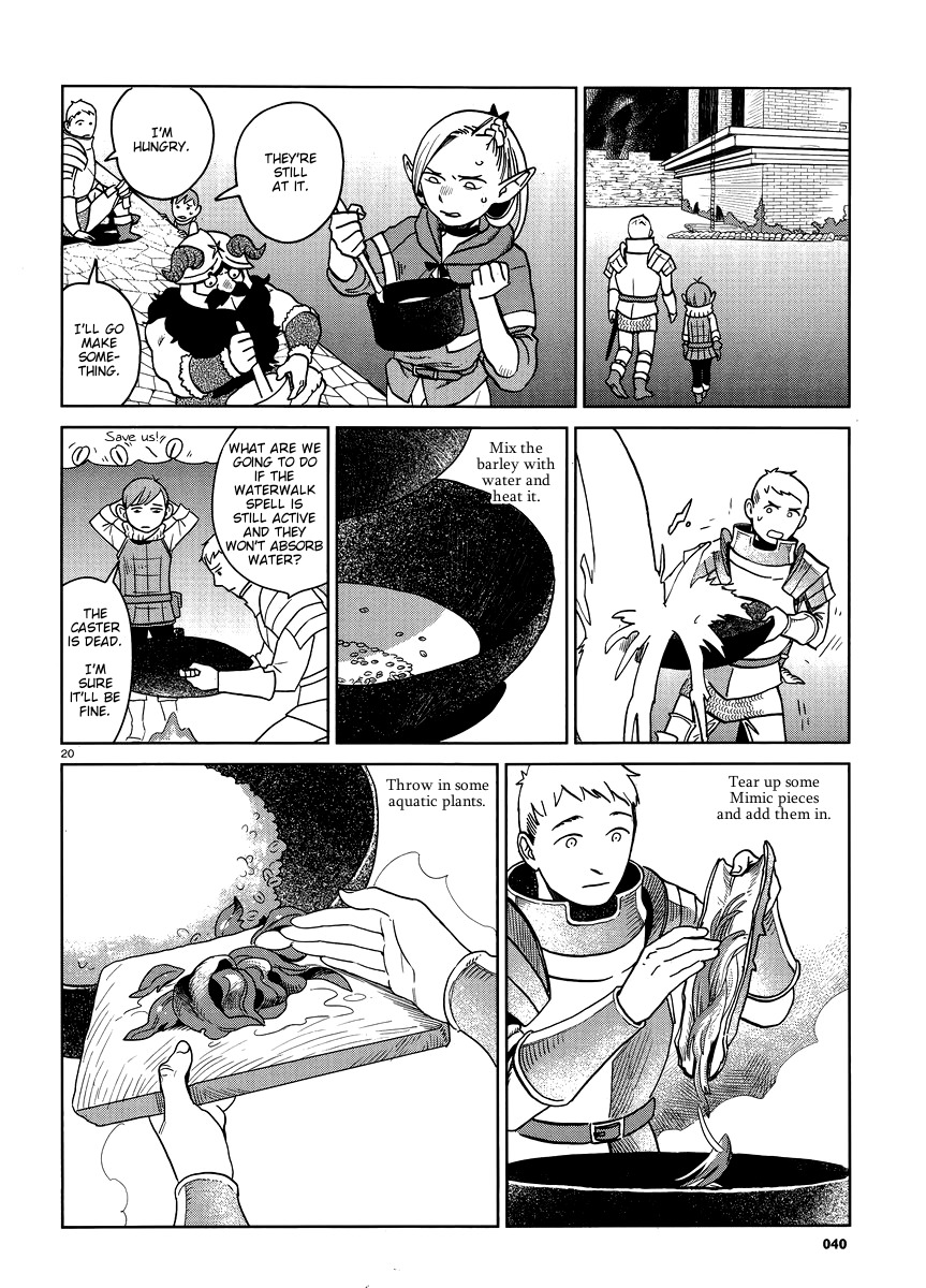 Dungeon Meshi Chapter 15 page 21 - Chapter 15: Zosui