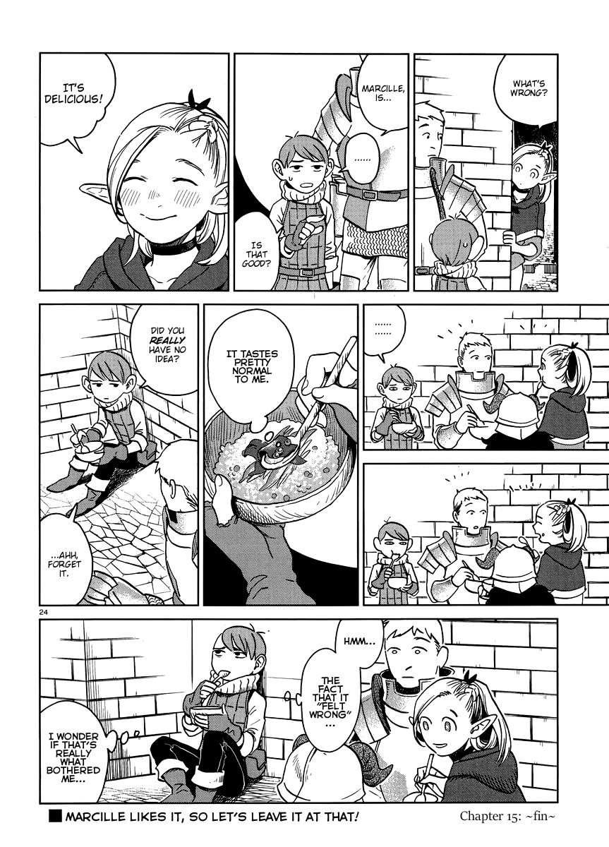 Dungeon Meshi Chapter 15 page 25 - Chapter 15: Zosui