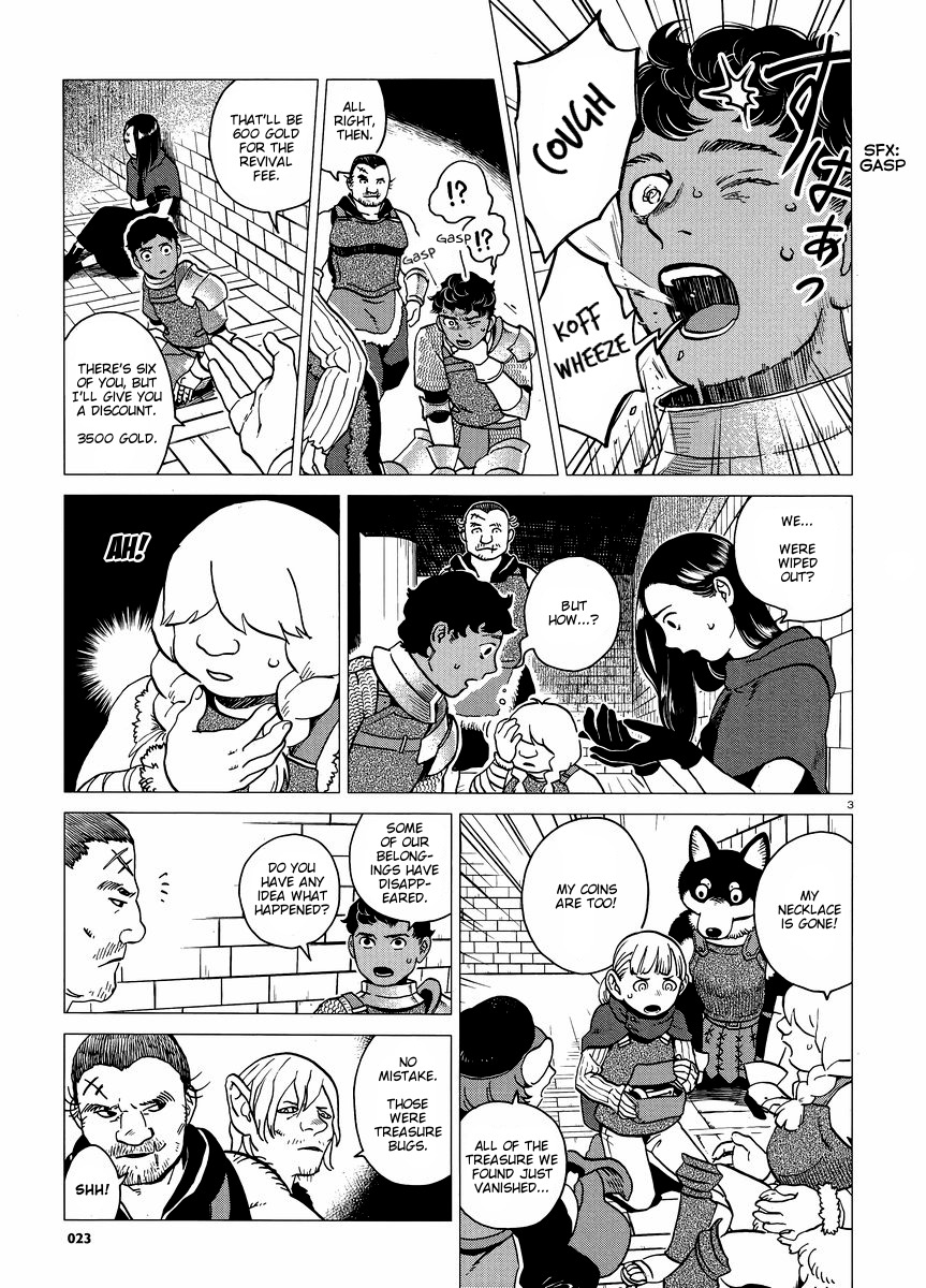 Dungeon Meshi Chapter 15 page 4 - Chapter 15: Zosui