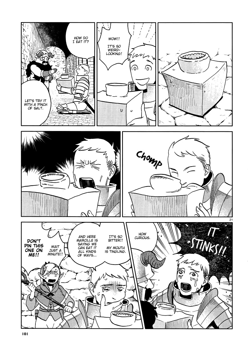 Dungeon Meshi Chapter 16 page 21 - Chapter 16: Kabayaki
