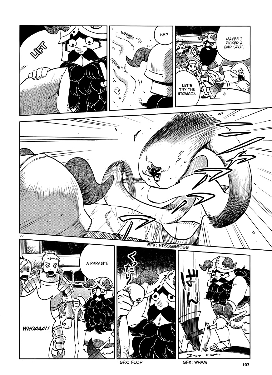 Dungeon Meshi Chapter 16 page 22 - Chapter 16: Kabayaki