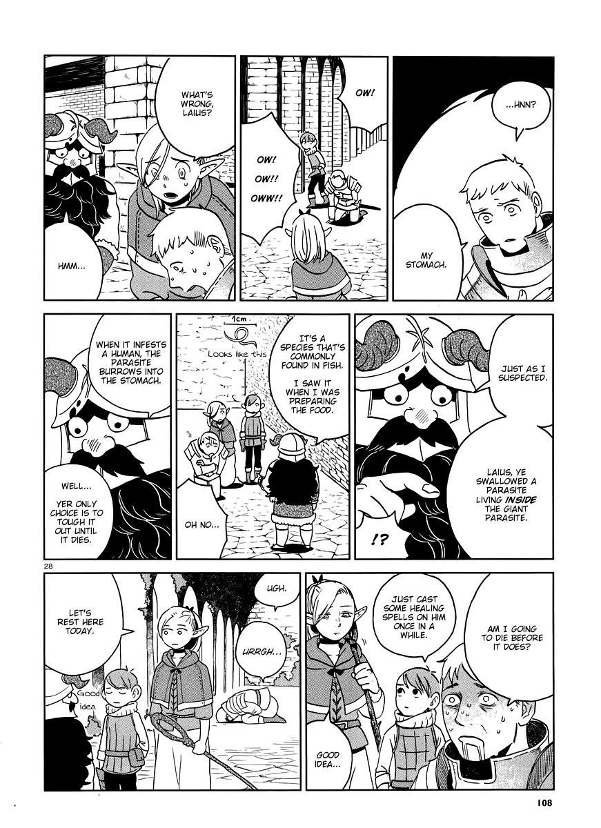 Dungeon Meshi Chapter 16 page 28 - Chapter 16: Kabayaki