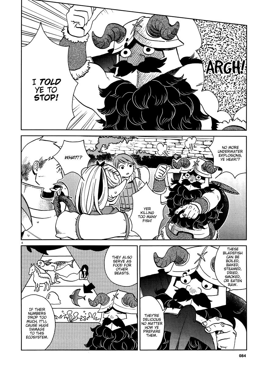 Dungeon Meshi Chapter 16 page 4 - Chapter 16: Kabayaki