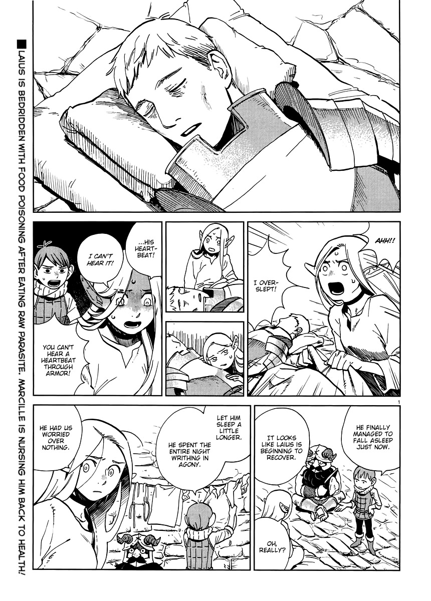 Dungeon Meshi Chapter 17 page 1 - Chapter 17: Raspberries
