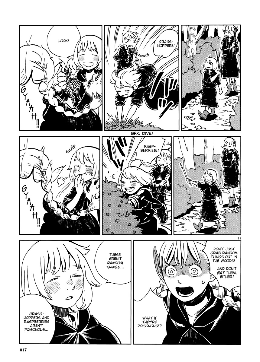 Dungeon Meshi Chapter 17 page 11 - Chapter 17: Raspberries