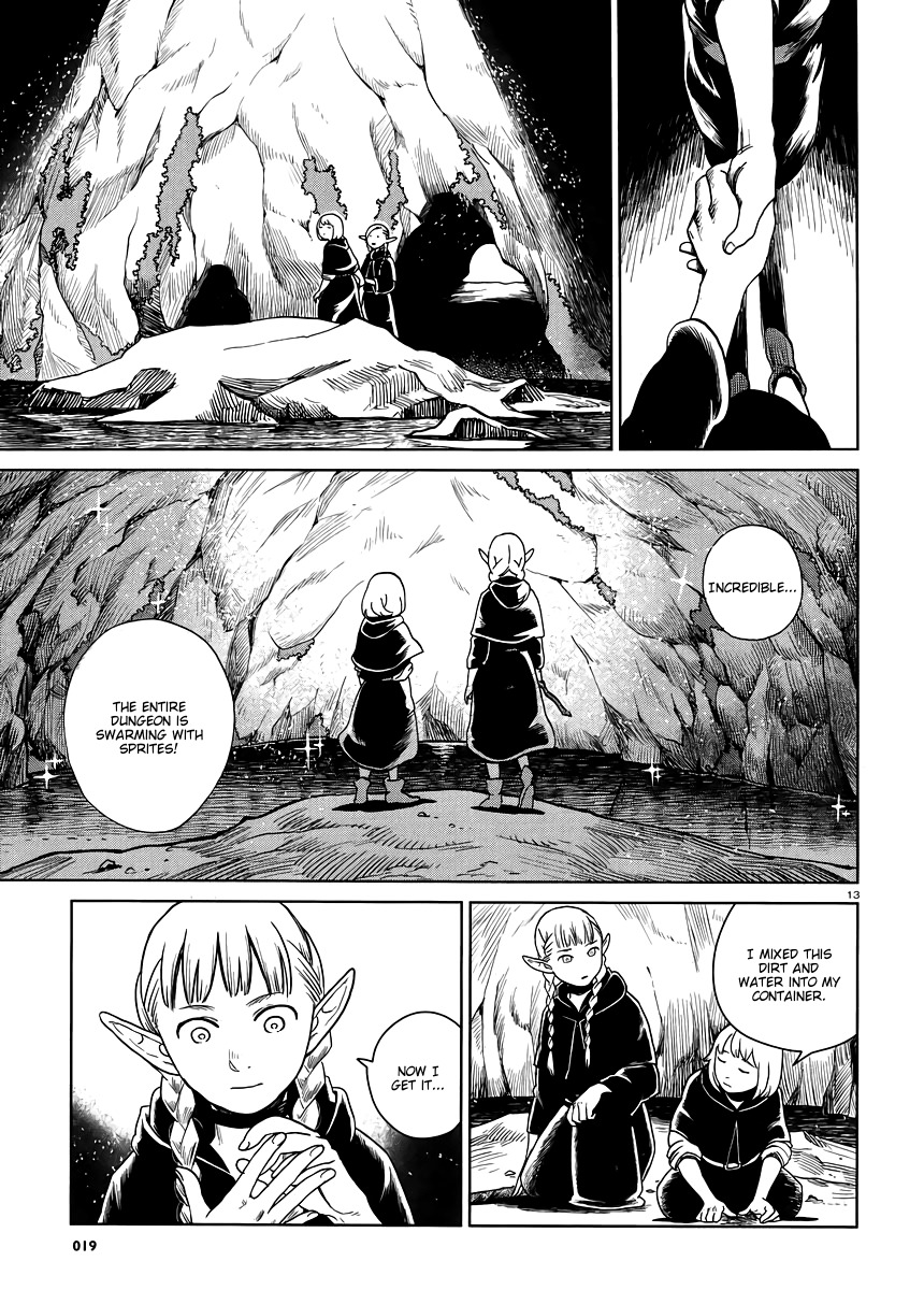 Dungeon Meshi Chapter 17 page 13 - Chapter 17: Raspberries
