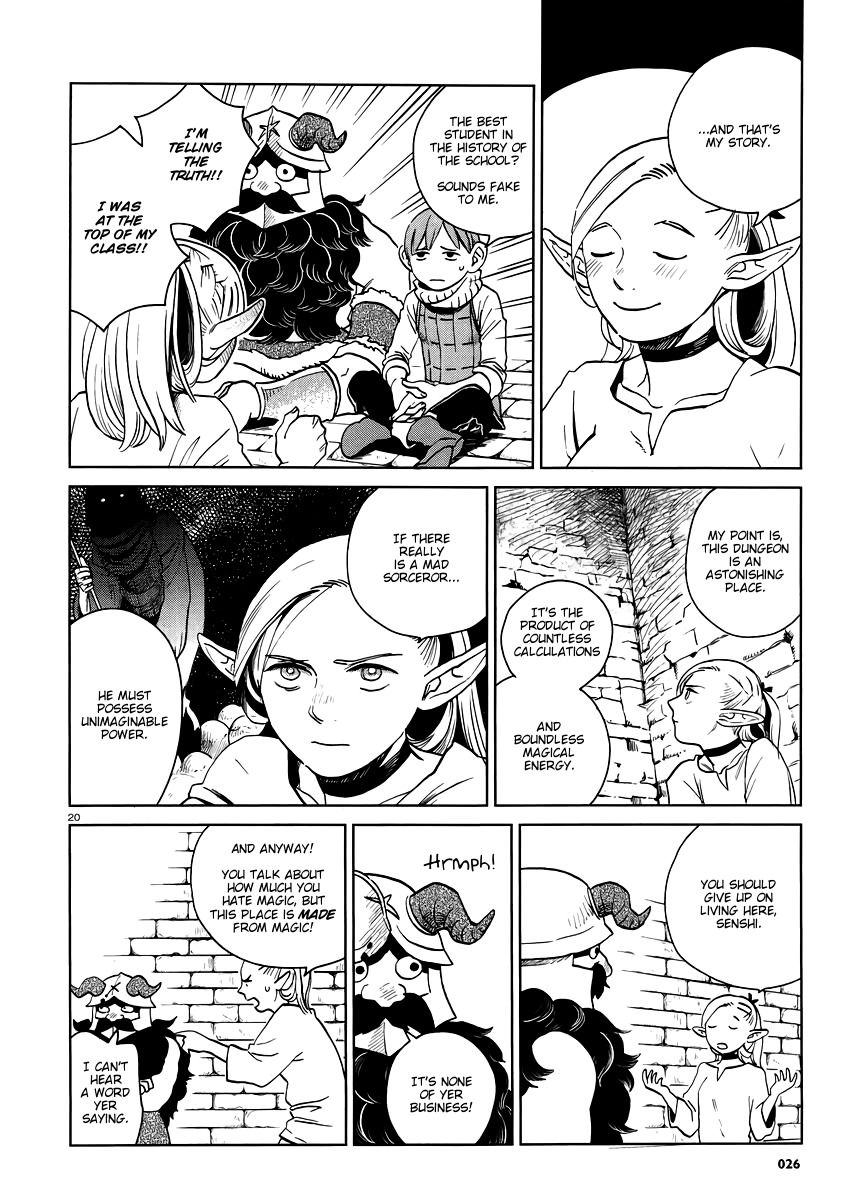 Dungeon Meshi Chapter 17 page 20 - Chapter 17: Raspberries