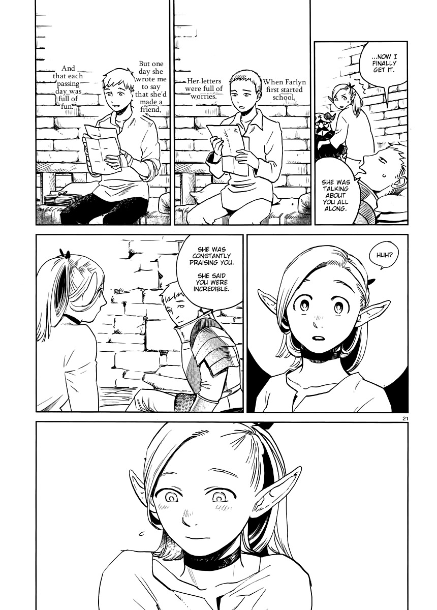 Dungeon Meshi Chapter 17 page 21 - Chapter 17: Raspberries