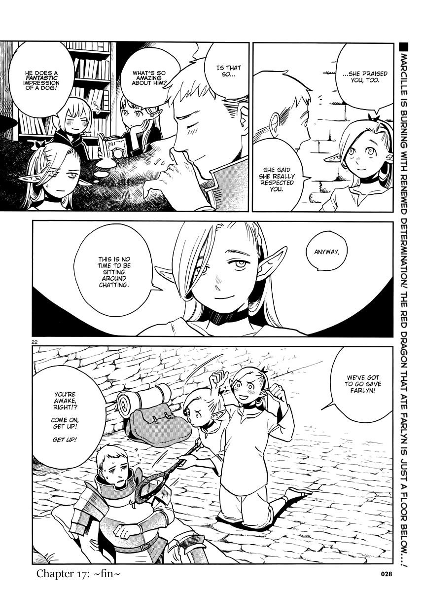 Dungeon Meshi Chapter 17 page 22 - Chapter 17: Raspberries