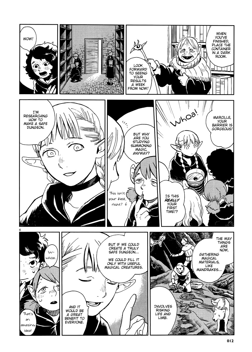 Dungeon Meshi Chapter 17 page 6 - Chapter 17: Raspberries